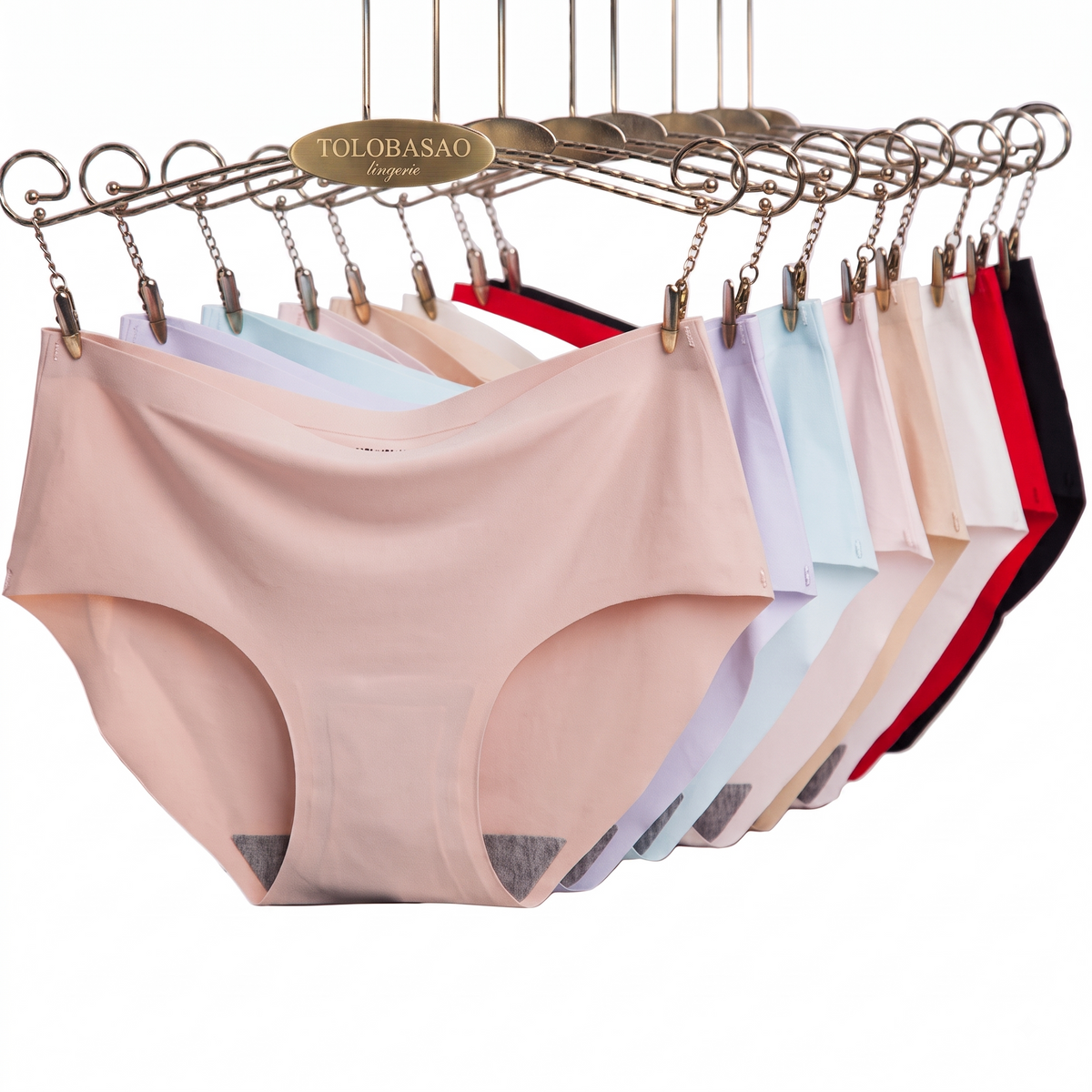 Cuecas Sem Costuras com Efeito Seda — Pack de 3 — Modelo B