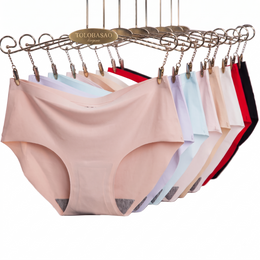 Cuecas Sem Costuras com Efeito Seda — Pack de 3 — Modelo B