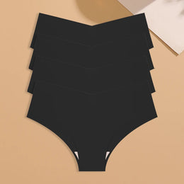 Kit 4 Cuecas de Seda de Gelo Sem Costura
