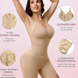 Body Modelador com Corset e Costas Abertas