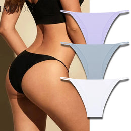 Cuecas Sem Costuras com Efeito Seda — Pack de 3 — Modelo A