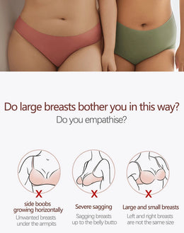 Soutien em Latex com Aro Removível — Tamanhos Grandes