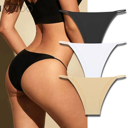 Cuecas Sem Costuras com Efeito Seda — Pack de 3 — Modelo A