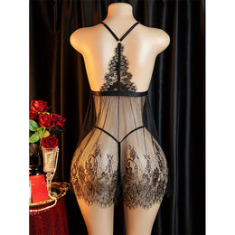 Imagem 3 de Vestido Renda com Amarração Frontal — Tolobasao