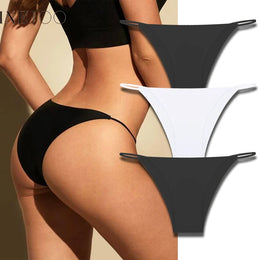 Cuecas Sem Costuras com Efeito Seda — Pack de 3 — Modelo A