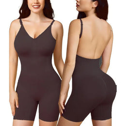 Body Modelador com Corset e Costas Abertas