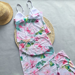 Conjunto de Praia com Blusa e Saia — 2 Peças