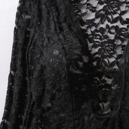 Body de Lingerie com Decote Profundo