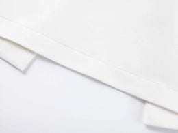Vestido Longo Branco com Decote Halter e Renda