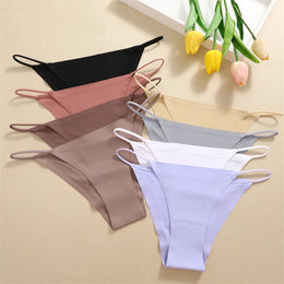 Cuecas Sem Costuras com Efeito Seda — Pack de 3 — Modelo A