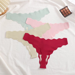 Tangas Sem Costuras com Efeito Seda — Pack de 4 — Modelo A
