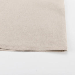 Vestido Curto de Linho com Decote Halter