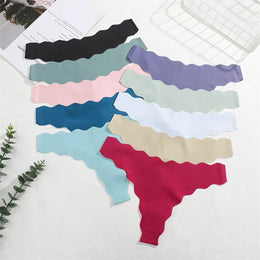 Tangas Sem Costuras com Efeito Seda — Pack de 4 — Modelo A