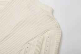 Vestido Midi de Malha com Botões