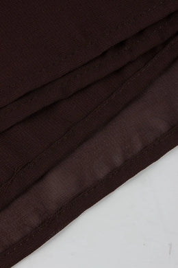 Vestido Curto de Chiffon com Decote Halter