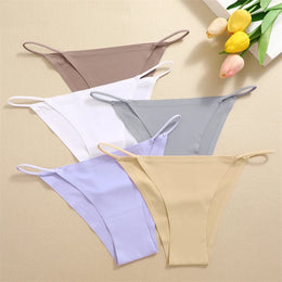 Cuecas Sem Costuras com Efeito Seda — Pack de 3 — Modelo A