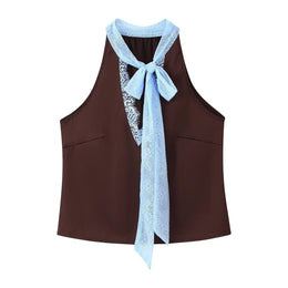 Conjunto de Renda com Blusa e Saia
