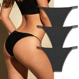 Cuecas Sem Costuras com Efeito Seda — Pack de 3 — Modelo A