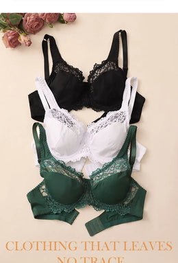 Soutien de Renda Elegante com Aro — Tamanhos Grandes