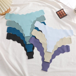 Tangas Sem Costuras com Efeito Seda — Pack de 4 — Modelo A