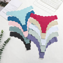 Tangas Sem Costuras com Efeito Seda — Pack de 4 — Modelo A