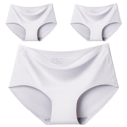 Cuecas Sem Costuras com Efeito Seda — Pack de 3 — Modelo B