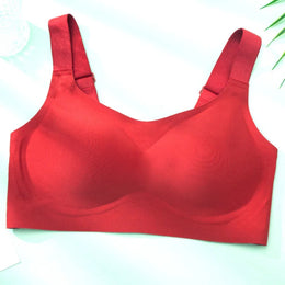 Soutien Sem Aros Plus Size com Alças Ajustáveis