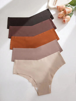 Kit 4 Cuecas de Seda de Gelo Sem Costura