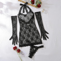 Conjunto de Lingerie em Renda — 2 Peças
