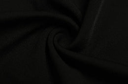 Vestido Curto de Renda com Gola Alta — Modelo B