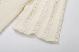 Vestido Midi de Malha com Botões