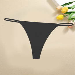 Tanga Sem Costura de Seda de Gelo