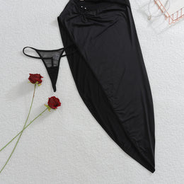 Conjunto de Lingerie com Detalhes Metálicos — 2 Peças