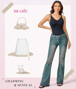 Body Modelador com Corset e Costas Abertas