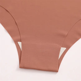 Kit 4 Cuecas de Seda de Gelo Sem Costura