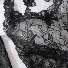 Conjunto de Lingerie em Renda — 2 Peças