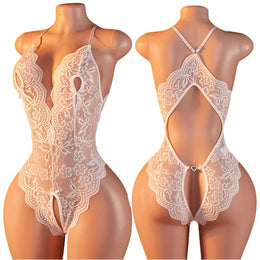 Babydoll Sensual de Costas Abertas