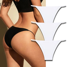 Cuecas Sem Costuras com Efeito Seda — Pack de 3 — Modelo A