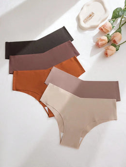 Kit 4 Cuecas de Seda de Gelo Sem Costura