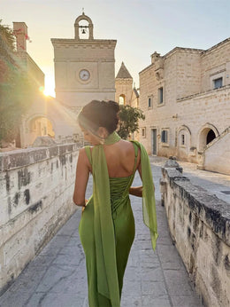 Vestido Comprido sem Alças com Corpete