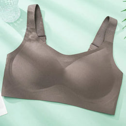 Soutien Sem Aros Plus Size com Alças Ajustáveis