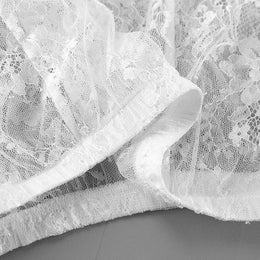 Vestido Comprido de Renda — 2 Peças