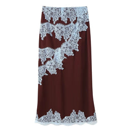 Conjunto de Renda com Blusa e Saia